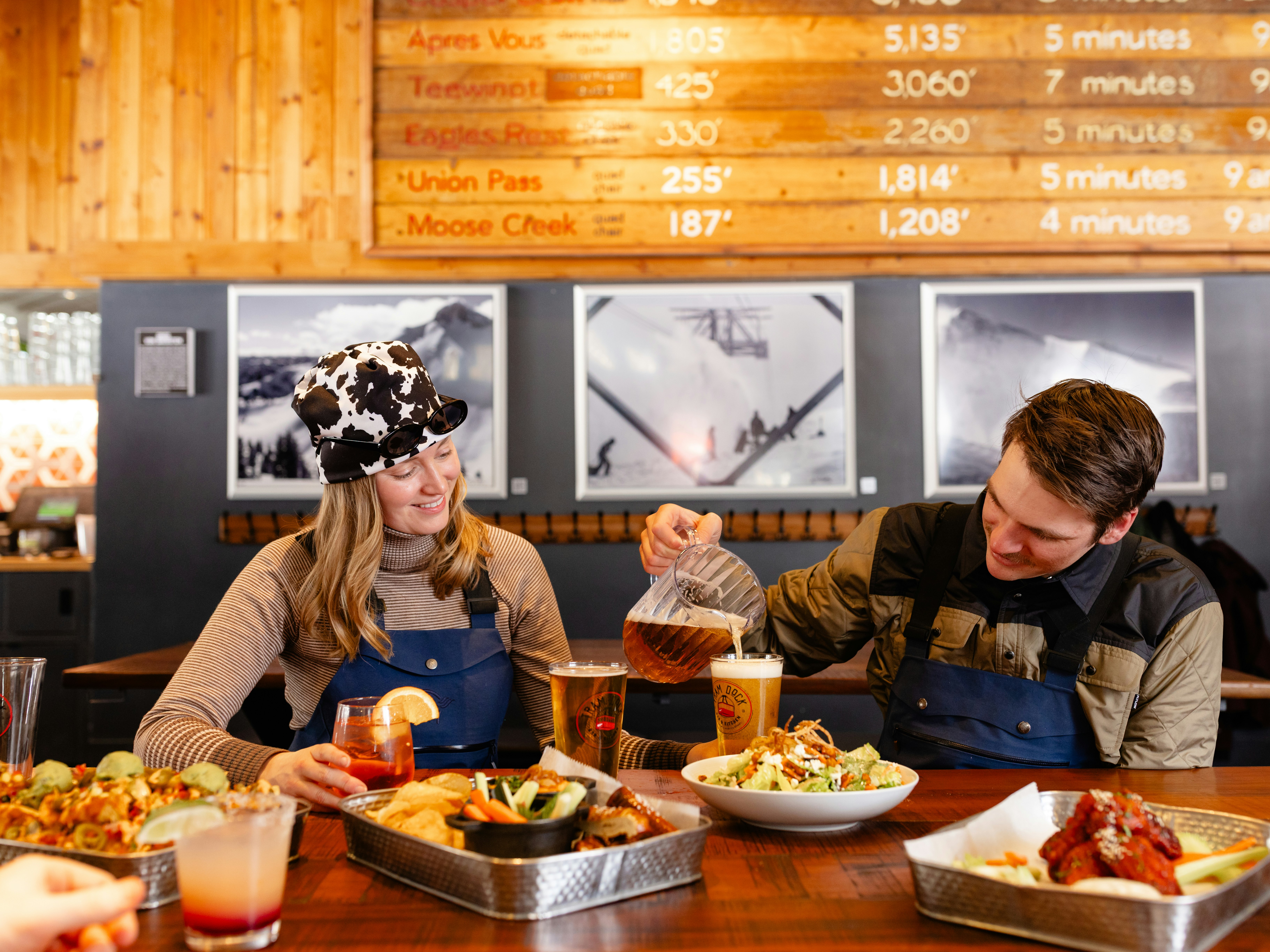 Sitting down in Tram Dock
